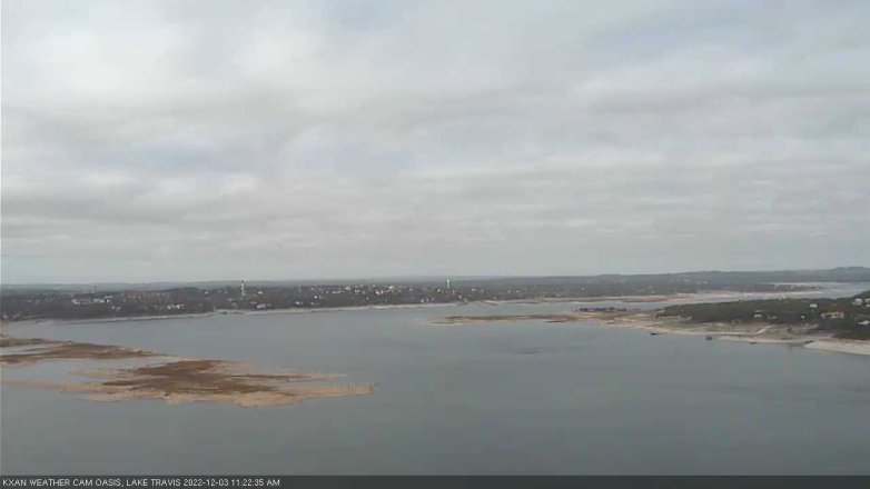 Lake Travis webcam, December 3, 2022 11:25 AM CT