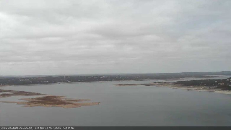 Lake Travis webcam, December 3, 2022 12:45 PM CT
