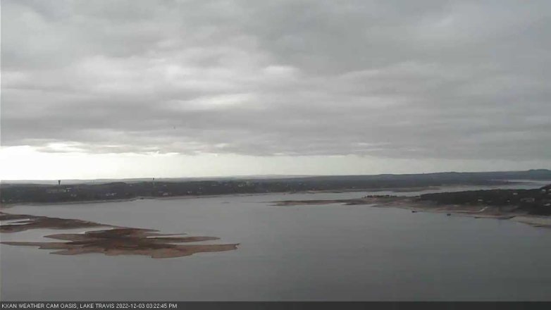 Lake Travis webcam, December 3, 2022 3:25 PM CT