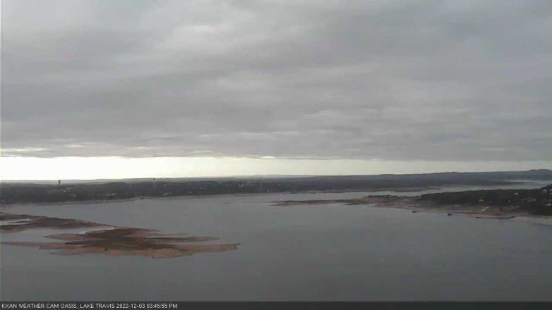 Lake Travis webcam, December 3, 2022 3:45 PM CT