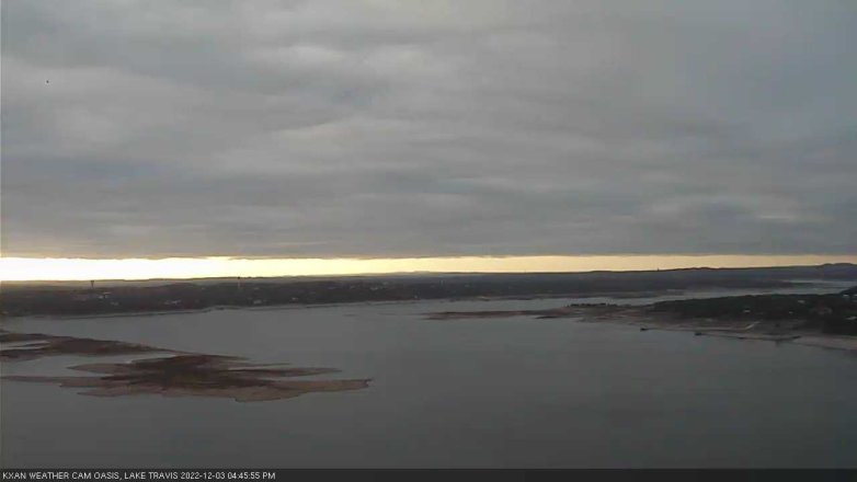 Lake Travis webcam, December 3, 2022 4:45 PM CT