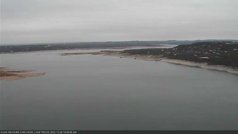 Lake Travis webcam, December 4, 2022 10:00 AM CT