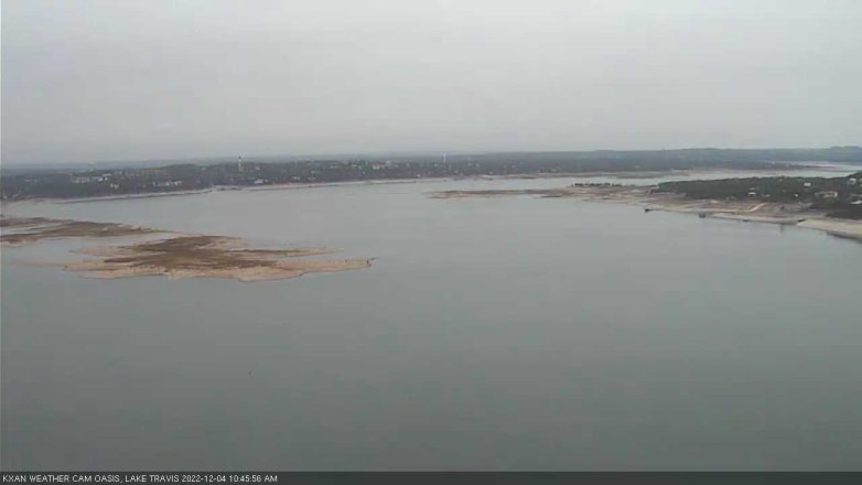 Lake Travis webcam, December 4, 2022 10:45 AM CT