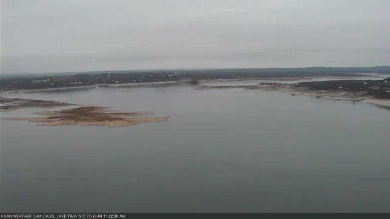 Lake Travis webcam, December 4, 2022 11:25 AM CT