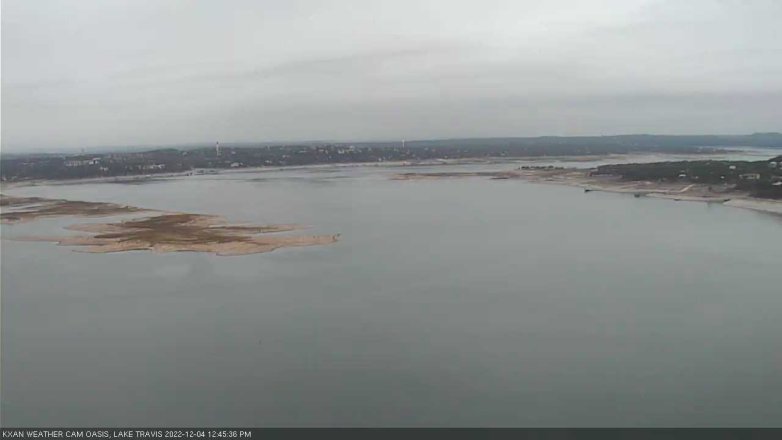 Lake Travis webcam, December 4, 2022 12:45 PM CT