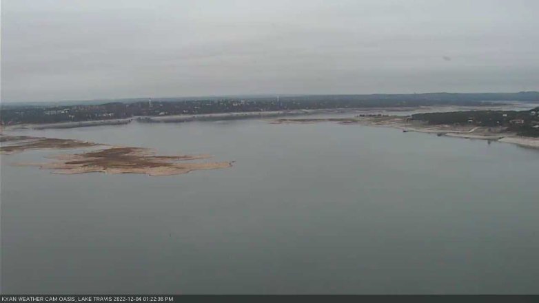 Lake Travis webcam, December 4, 2022 1:25 PM CT
