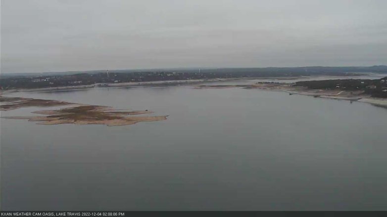 Lake Travis webcam, December 4, 2022 2:00 PM CT