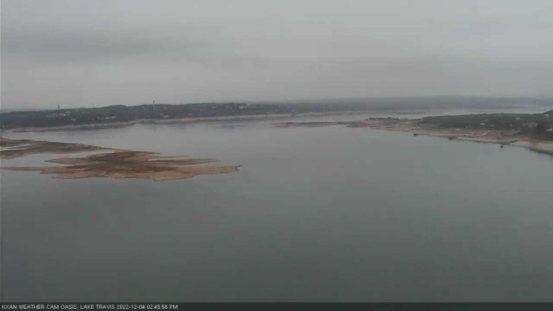 Lake Travis webcam, December 4, 2022 2:45 PM CT