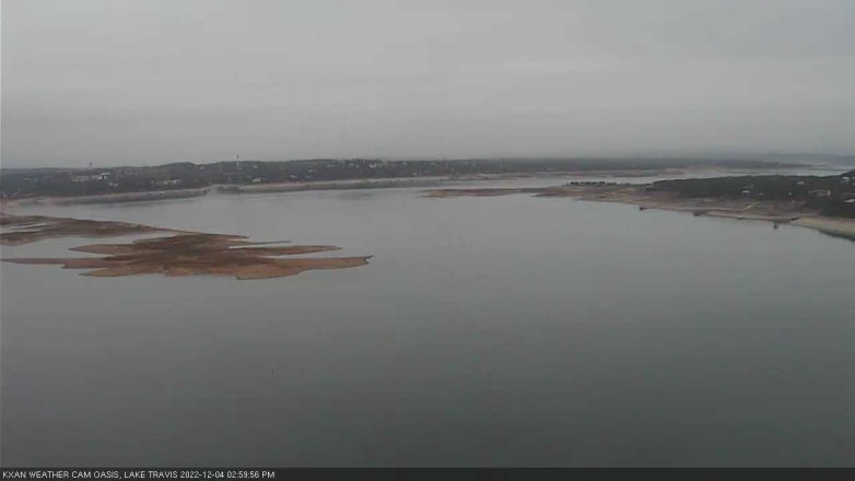 Lake Travis webcam, December 4, 2022 3:00 PM CT
