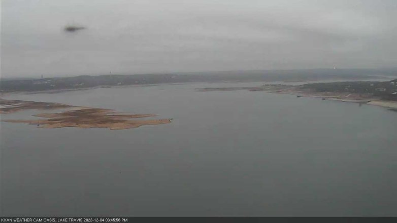 Lake Travis webcam, December 4, 2022 3:45 PM CT