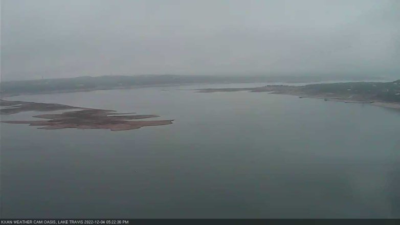 Lake Travis webcam, December 4, 2022 5:25 PM CT