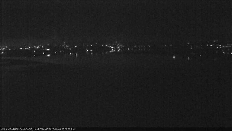 Lake Travis webcam, December 4, 2022 6:25 PM CT
