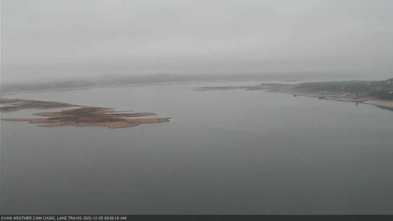 Lake Travis webcam, December 5, 2022 9:00 AM CT