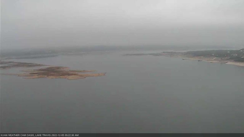 Lake Travis webcam, December 5, 2022 9:25 AM CT