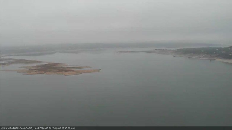 Lake Travis webcam, December 5, 2022 9:45 AM CT