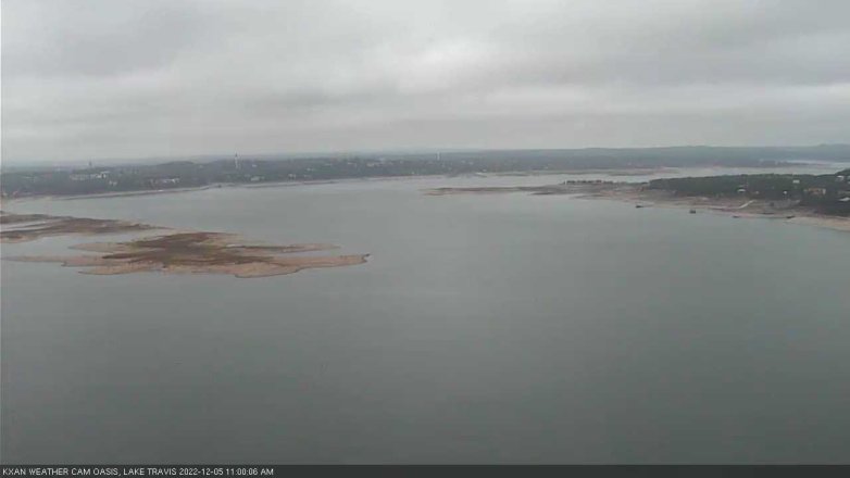 Lake Travis webcam, December 5, 2022 11:00 AM CT