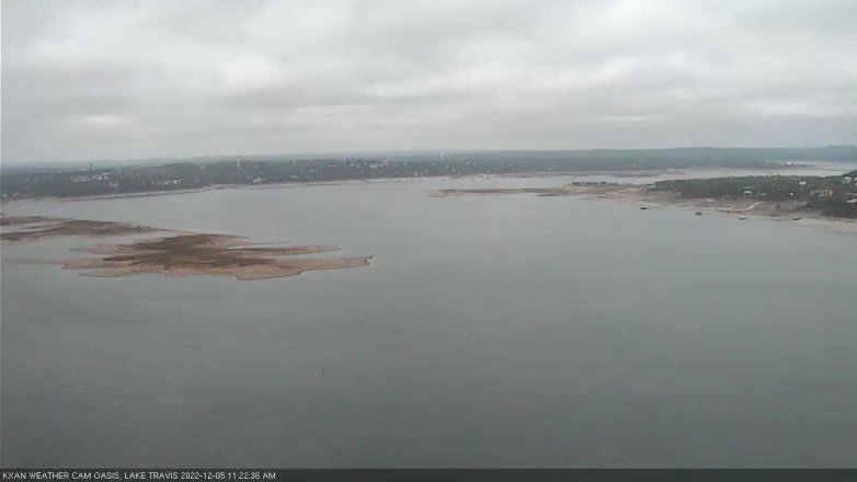 Lake Travis webcam, December 5, 2022 11:25 AM CT