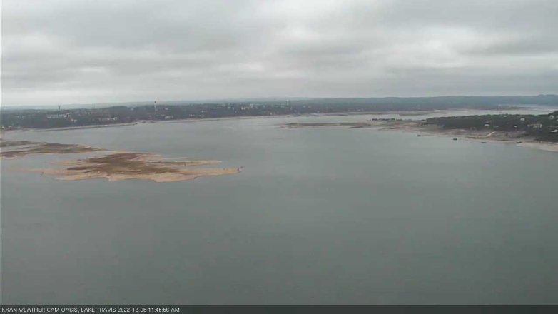 Lake Travis webcam, December 5, 2022 11:45 AM CT
