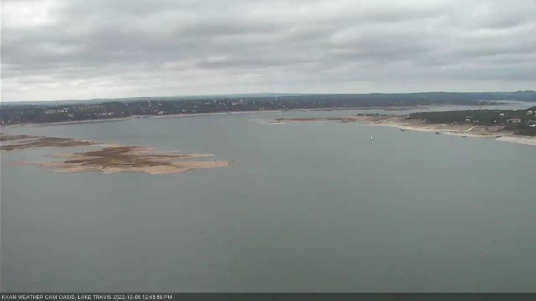 Lake Travis webcam, December 5, 2022 12:45 PM CT