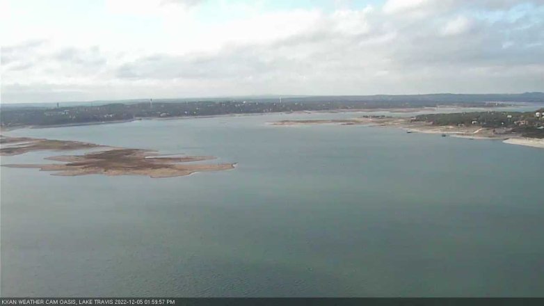 Lake Travis webcam, December 5, 2022 2:00 PM CT