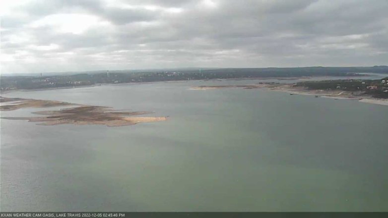 Lake Travis webcam, December 5, 2022 2:45 PM CT