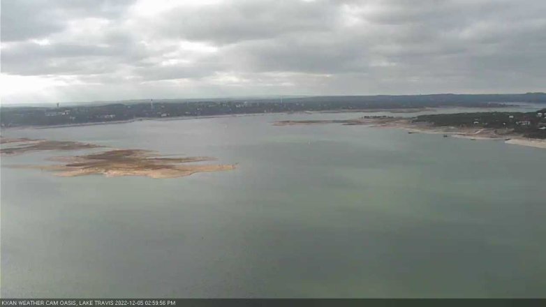 Lake Travis webcam, December 5, 2022 3:00 PM CT