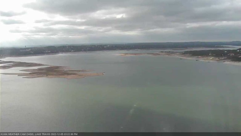 Lake Travis webcam, December 5, 2022 3:25 PM CT