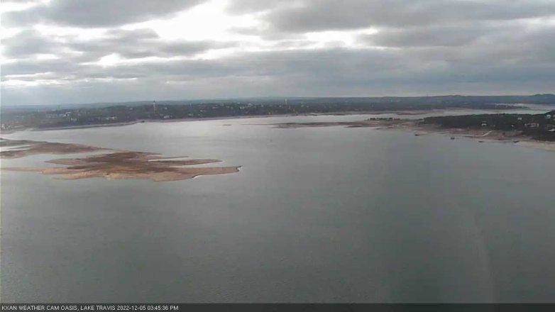 Lake Travis webcam, December 5, 2022 3:45 PM CT