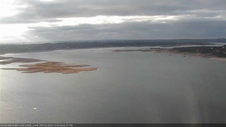 Lake Travis webcam, December 5, 2022 4:25 PM CT