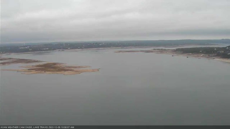 Lake Travis webcam, December 6, 2022 10:00 AM CT