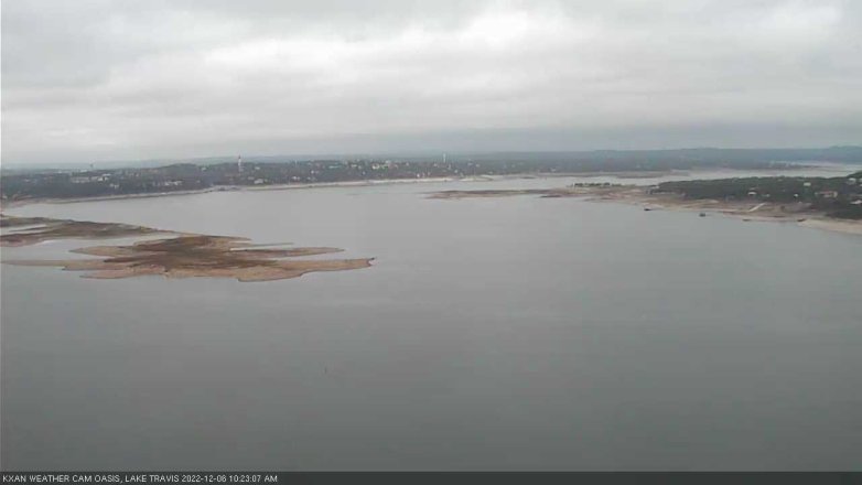 Lake Travis webcam, December 6, 2022 10:25 AM CT