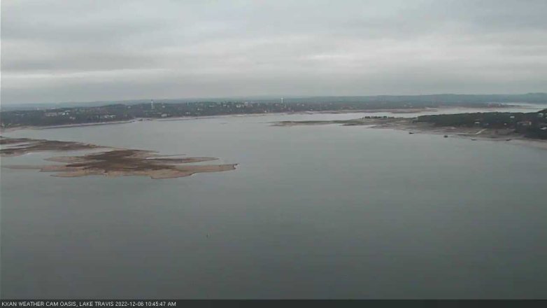 Lake Travis webcam, December 6, 2022 10:45 AM CT