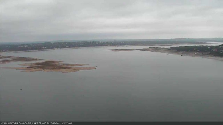 Lake Travis webcam, December 6, 2022 11:45 AM CT
