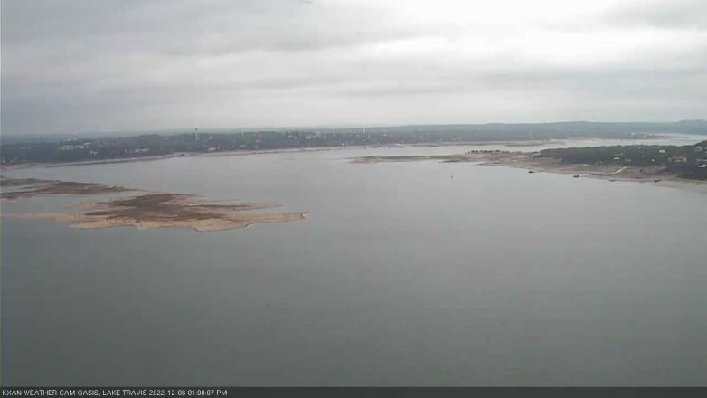 Lake Travis webcam, December 6, 2022 1:00 PM CT