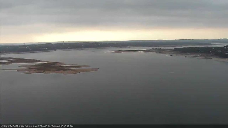 Lake Travis webcam, December 6, 2022 3:45 PM CT