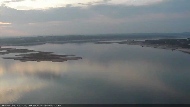 Lake Travis webcam, December 6, 2022 5:00 PM CT