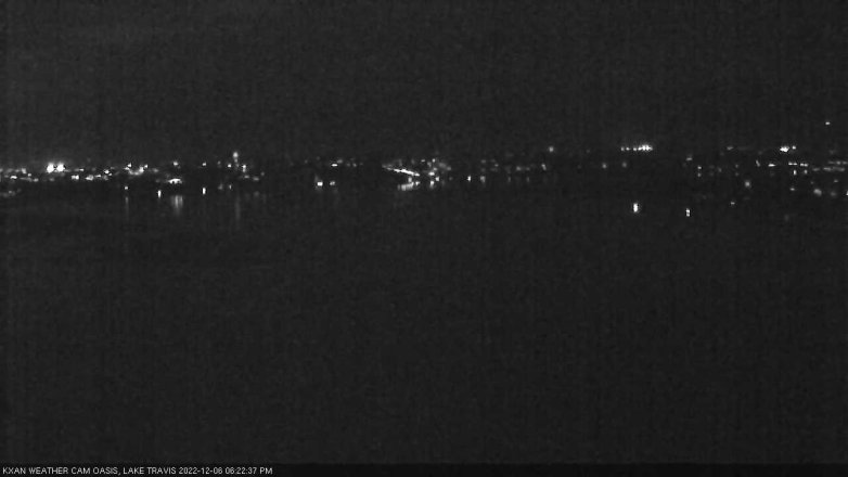 Lake Travis webcam, December 6, 2022 6:25 PM CT