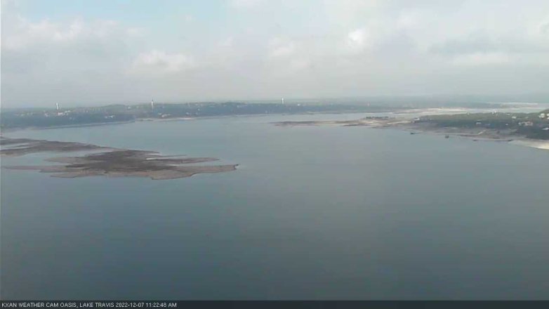Lake Travis webcam, December 7, 2022 11:25 AM CT