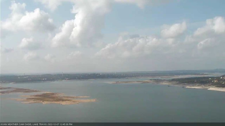Lake Travis webcam, December 7, 2022 12:45 PM CT