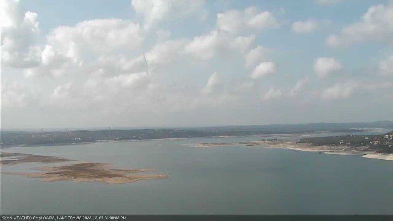 Lake Travis webcam, December 7, 2022 1:00 PM CT