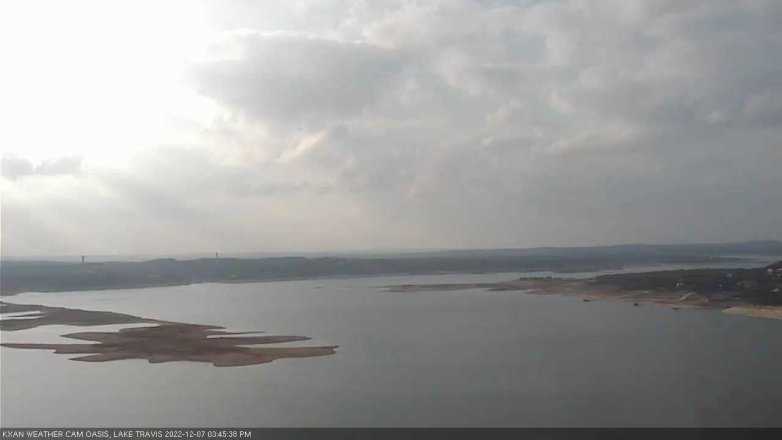 Lake Travis webcam, December 7, 2022 3:45 PM CT