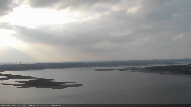 Lake Travis webcam, December 7, 2022 4:00 PM CT