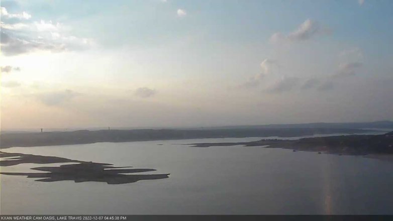 Lake Travis webcam, December 7, 2022 4:45 PM CT