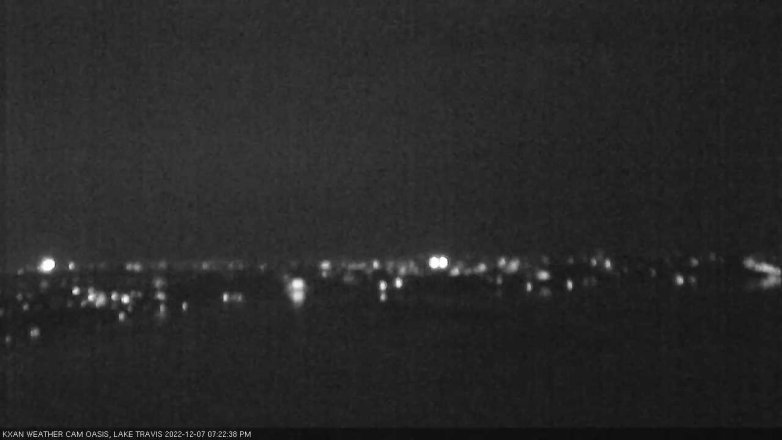 Lake Travis webcam, December 7, 2022 7:25 PM CT