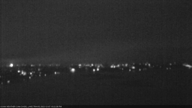 Lake Travis webcam, December 7, 2022 10:25 PM CT