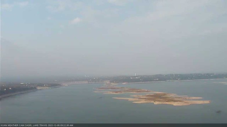 Lake Travis webcam, December 8, 2022 9:25 AM CT