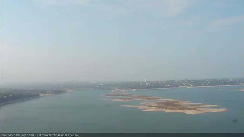 Lake Travis webcam, December 8, 2022 10:25 AM CT