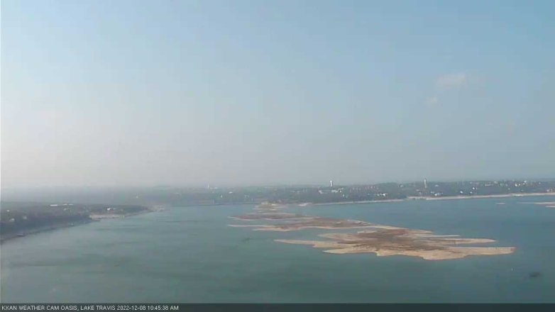 Lake Travis webcam, December 8, 2022 10:45 AM CT
