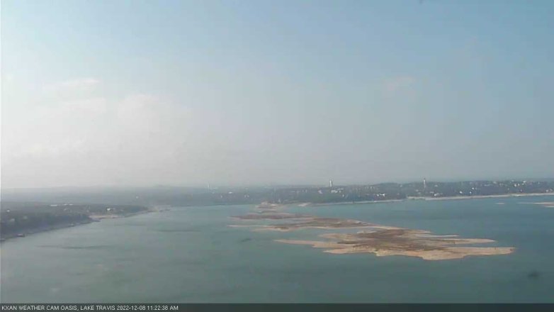 Lake Travis webcam, December 8, 2022 11:25 AM CT