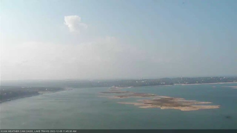 Lake Travis webcam, December 8, 2022 11:45 AM CT